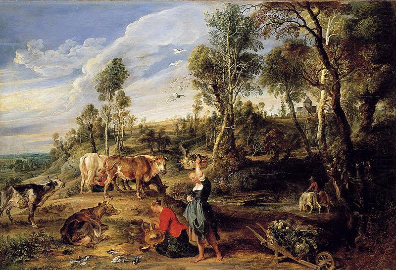 Peter Paul Rubens The Farm at Laken china oil painting image
